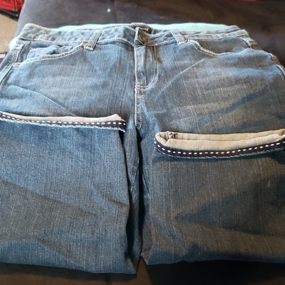 Denim Capris